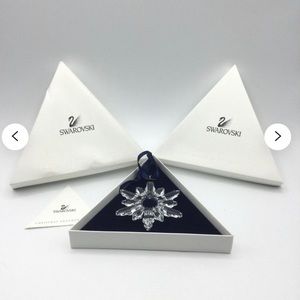 Swarovski 1998 and 2003 Ornaments. BNIB*** RARE!!